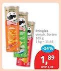 Pringles von Pringles für 1,89 € bei budni im Angebot Pringles von Pringles im aktuellen budni Prospekt