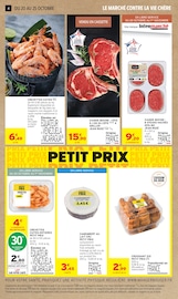 Promos Viande dans le catalogue "-60% DE REMISE IMMÉDIATE SUR LE 2ÈME" de Intermarché Express Viande en promo dans le catalogue Intermarché Express à la page 4