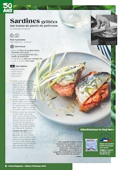 Promos Filet De Sardine dans le catalogue "L’alimentation de demain s’imagine aujourd’hui." de Picard à la page 8