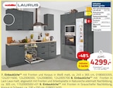 Einbauküche mit Fronten in Grauschiefer Nachbildung im Angebot bei ROLLER in Chemnitz Einbauküche mit Fronten in Grauschiefer Nachbildung Angebote von nobilia bei ROLLER Chemnitz für 4.299,00 €