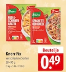 Knorr Fix bei famila Nordost im Prospekt "" für 0,49 €