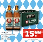 Oktoberfestbier im Angebot bei Getränke Oase in Rheda-Wiedenbrück Oktoberfestbier Angebote von Spaten bei Getränke Oase Rheda-Wiedenbrück für 15,99 €