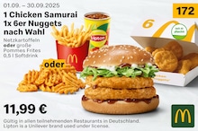 McDonalds Chicken Nuggets im Prospekt McDonalds Chicken Nuggets im Prospekt
