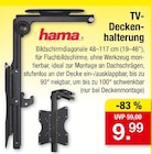 TV-Deckenhalterung Angebote von Hama bei Zimmermann Wunstorf für 9,99 €