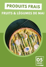 Prospectus Recettes à Blaye, "5 idées de recettes avec des fruits et légumes de saison de mai", 1 page, 09/05/2023 - 18/06/2023