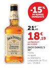 Jack Daniel's 35° en promo chez Super U Saint-Malo à 18,19 €
