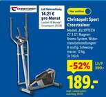Sport Crosstrainer Angebote von Christopeit bei Lidl Wilhelmshaven für 189,00 €