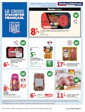 Promos Magret De Canard dans le catalogue "LES HALLES d'automne" de Auchan Supermarché Magret De Canard en promo dans le catalogue Auchan Supermarché à la page 5