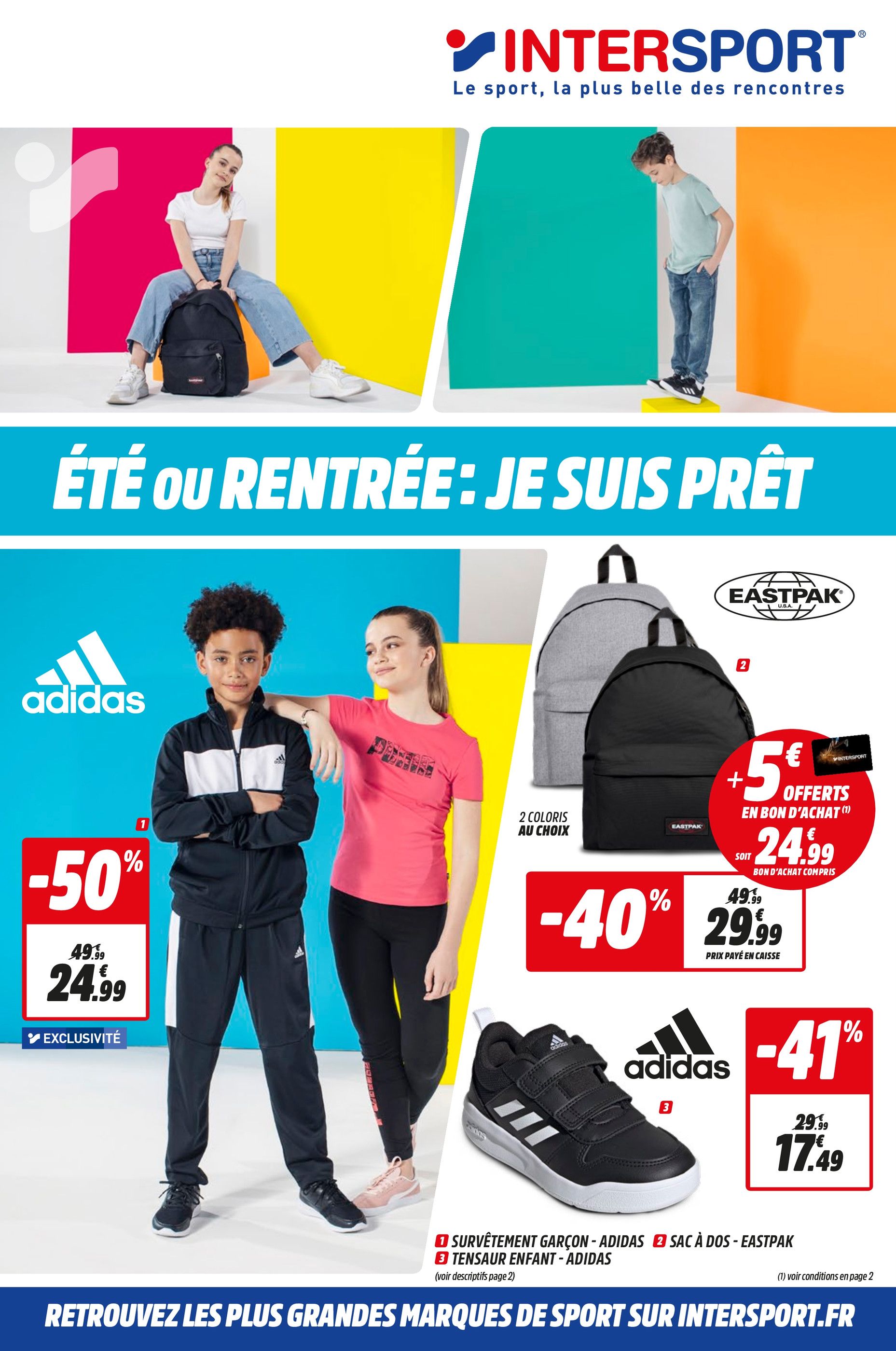 Intersport Catalogue, promos et prospectus Septembre 2021