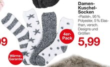 Damen-Kuschel-Socken bei Jawoll in Mönchengladbach Damen-Kuschel-Socken im Angebot bei Jawoll Mönchengladbach für 5,99 €