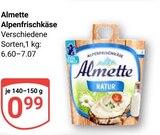 GLOBUS - Alpenfrischkäse Natur Angebot im Prospekt Alpenfrischkäse Natur bei GLOBUS im Prospekt "" für 0,99 €