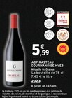 Intermarché Super Domancy - Promo Rasteau 2023 Promo Rasteau 2023 à 5,59 € dans le catalogue Intermarché Super à Domancy