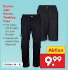 Trekkinghose für 9,99 € bei Netto Marken-Discount im Angebot Trekkinghose im aktuellen Netto Marken-Discount Prospekt