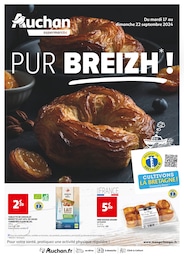 Prospectus Auchan Supermarché à Thenon, "PUR BREIZH* !", 8 pages, 17/09/2024 - 22/09/2024