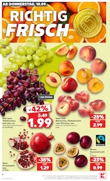 Kaufland Obst im Prospekt 
