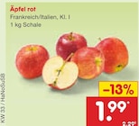 Äpfel rot Angebote bei Netto Marken-Discount Rheine für 1,99 €