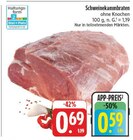 EDEKA - Schweinekammbraten Angebot im Prospekt Schweinekammbraten bei EDEKA im Prospekt "" für 0,59 €