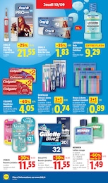Prix et réduction Brosse À Dents Électrique dans le prospectus Lidl en cours Offre Brosse À Dents Électrique dans le catalogue Lidl du moment à la page 24
