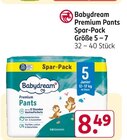 Premium Pants Spar-Pack Angebote von Babydream bei Rossmann Lippstadt für 8,49 €