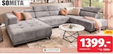 Wohnlandschaft „Cancun“ von SOMETA im aktuellen Segmüller Prospekt für 1.399,00 €