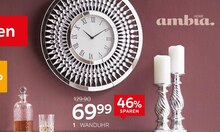 Wanduhr bei XXXLutz Möbelhäuser in Hückelhoven Wanduhr im Angebot bei XXXLutz Möbelhäuser Hückelhoven für 69,99 €