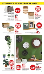 Prix et réduction Horloge dans le prospectus Super U en cours Offre Horloge dans le catalogue Super U du moment à la page 11