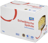 Schwäbische Spätzle im METRO Prospekt Schwäbische Spätzle von aro im aktuellen METRO Prospekt für 14,54 €