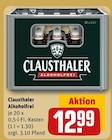 Alkoholfrei von Clausthaler im aktuellen REWE Prospekt für 12,99 €