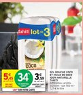Promo GEL DOUCHE COCO ET HUILE DE COCO 100% NATURELLE à 3,59 € dans le catalogue Intermarché à Norges-la-Ville