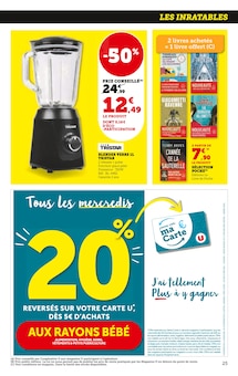 Promo Livre dans le catalogue Super U du moment à la page 25