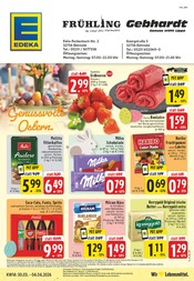 EDEKA Supermarkt Prospekt der aktuellen Woche mit 28 Seiten, gültig von 30.03.2026 bis 04.04.2026, in Detmold und Umgebung Aktueller EDEKA Supermarkt Prospekt in Detmold und Umgebung, "Aktuelle Angebote" mit 28 Seiten, 30.03.2026 - 04.04.2026