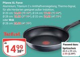 Pfanne XL Force Angebote von Tefal bei GLOBUS Wetzlar für 2,99 €