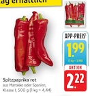 Spitzpaprika rot Angebote bei EDEKA Tübingen für 1,99 €
