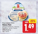 Mühlen-Mett von Rügenwalder Mühle im aktuellen EDEKA Prospekt