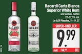 Carta Blanca Superior White Rum im Angebot bei EDEKA in Augsburg Carta Blanca Superior White Rum Angebote von Bacardi bei EDEKA Augsburg für 9,99 €