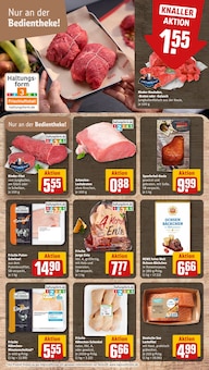 Rindfleisch im REWE Prospekt "Dein Markt" mit 36 Seiten (Paderborn)