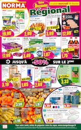 Prospectus Norma à Longwy, "Votre Discounter Régional", 14 pages, 19/02/2025 - 25/02/2025