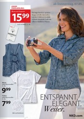 T-Shirt Angebote im Prospekt "Aktuelle Angebote" von NKD auf Seite 3