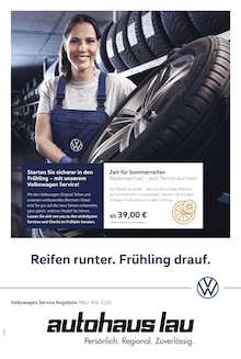 Aktueller Volkswagen Prospekt "Der Frühling startet mit Power" Aktueller Volkswagen Prospekt