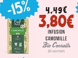 Infusion Camomille - BIO CONSEILS dans le catalogue Naturalia