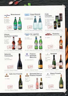 Mineralwasser im Hamberger Prospekt "LA DOLCE VITA" mit 56 Seiten (Berlin)