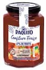 Confiture de fraise 67% de fruits - PAQUITO dans le catalogue Intermarché