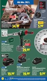 Lidl Akku im Prospekt 