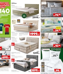 Boxspringbett im porta Möbel Prospekt "Besser gleich zu porta." mit 8 Seiten (Berlin)