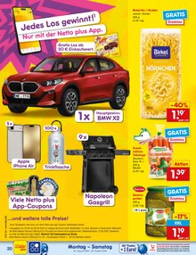Nudeln im Netto Marken-Discount Prospekt "Aktuelle Angebote" mit 68 Seiten (Münster)