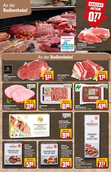 Rindfleisch im REWE Prospekt "Dein Markt" mit 32 Seiten (Jena)
