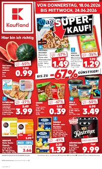 Aktueller Kaufland Prospekt "Hier bin ich richtig" Aktueller Kaufland Prospekt