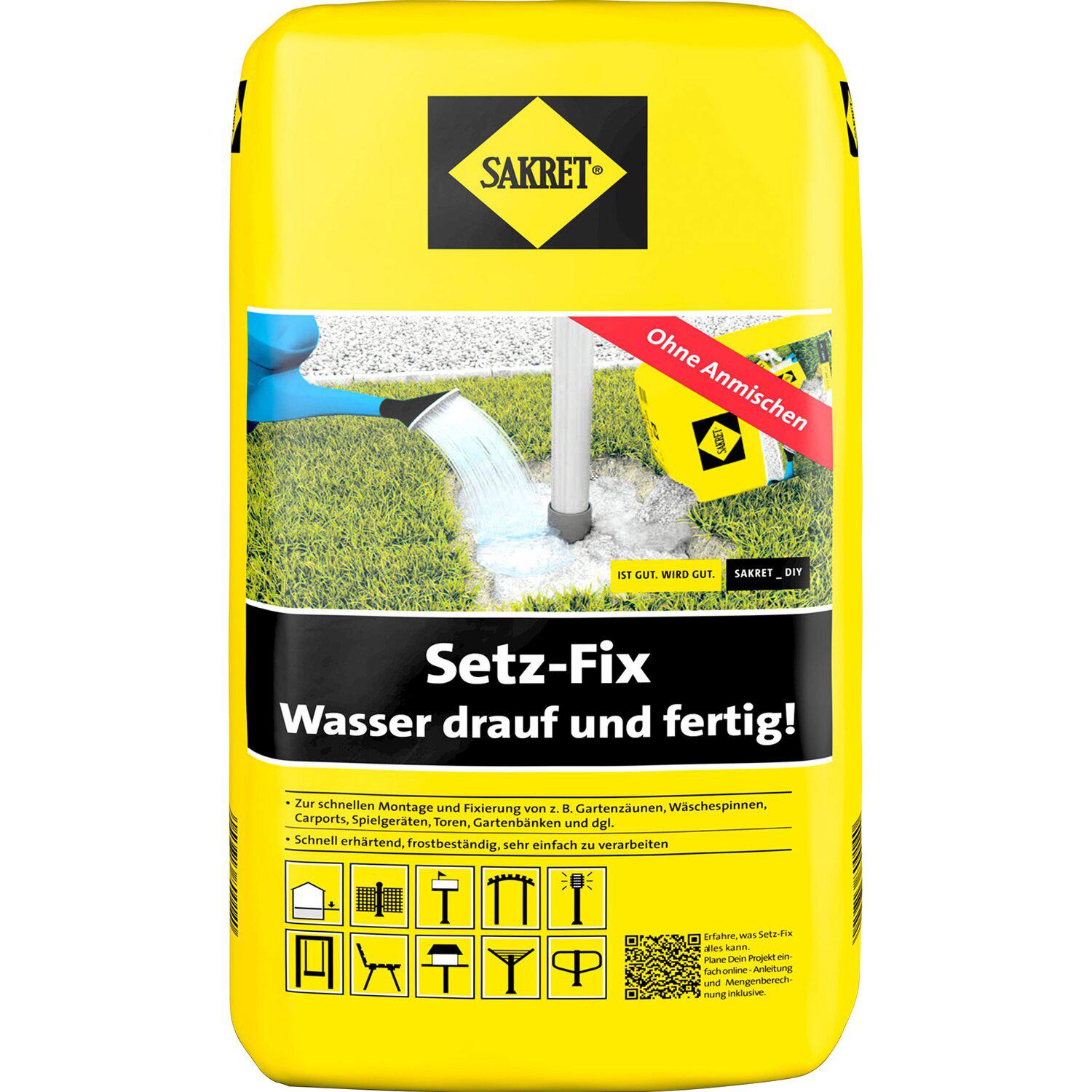 OBI Suhl - Setz-Fix 25 kg Setz-Fix 25 kg Angebot bei OBI Suhl im Prospekt ORDNUNG IM GARTEN