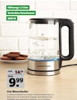 Glas-Wasserkocher im Hagebaumarkt Prospekt Glas-Wasserkocher von im aktuellen Hagebaumarkt Prospekt für 9,99 €
