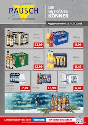 Aktueller Getränkefachmarkt Rausch Prospekt mit Getränke, "DIE GETRÄNKEKÖNNER", Seite 1